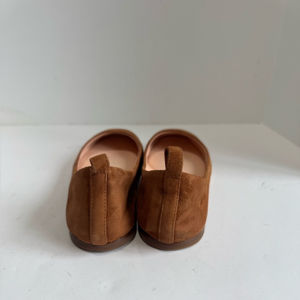 AGL Cognac Brown Kim Suede Ballet Flats Womens EU 40 - Picture 14 of 16